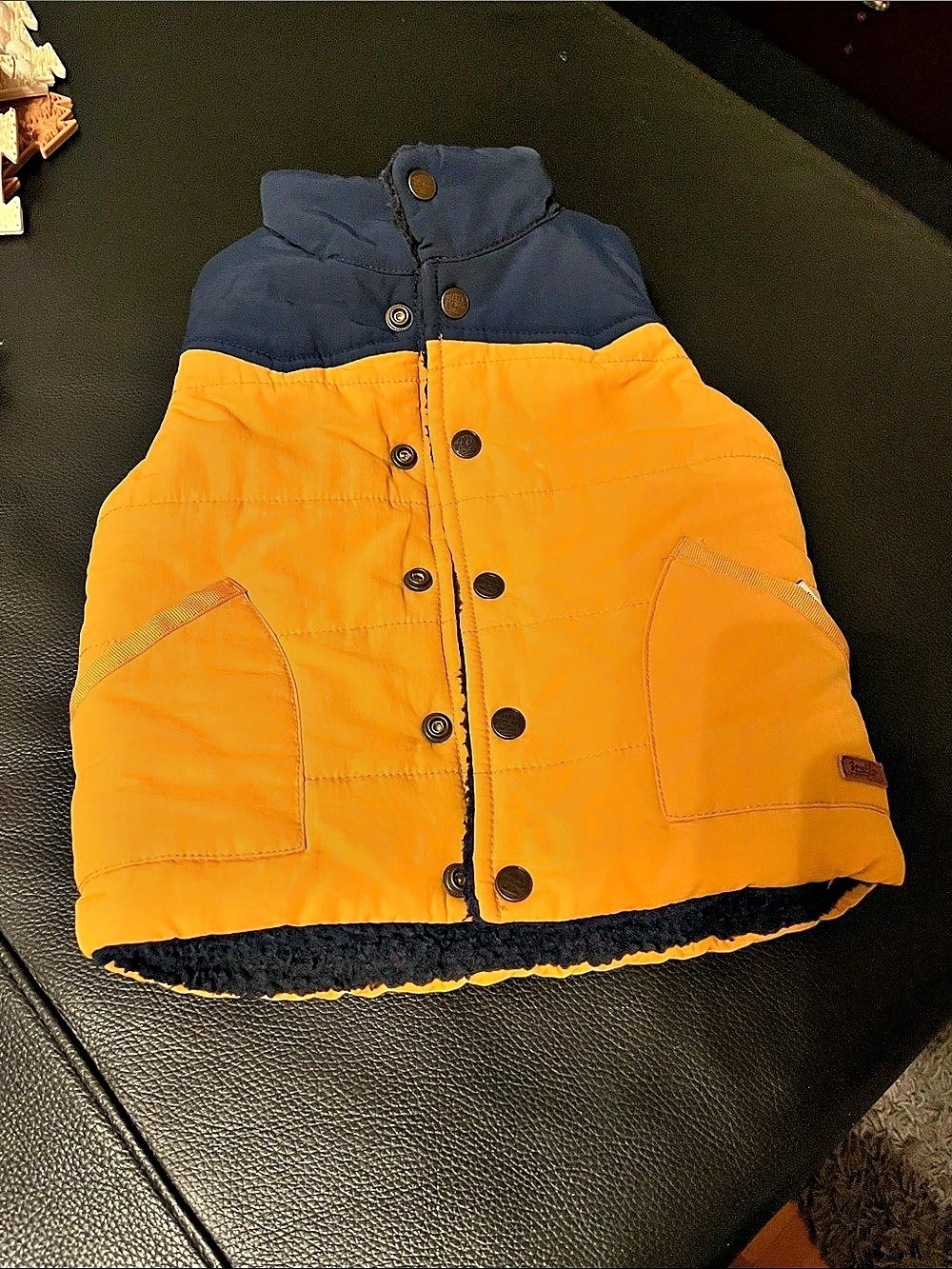 Zara & Boys. Color Block Sherpa-Lined Vest Boys 4T 104